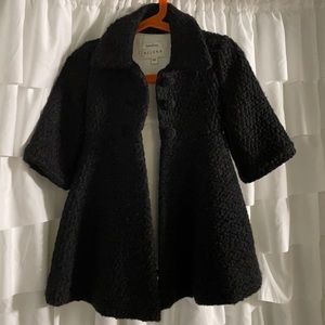 Beautiful Neiman Marcus black toddler coat size 12M